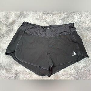 Reebok Women's Charcoal Athletic Shorts